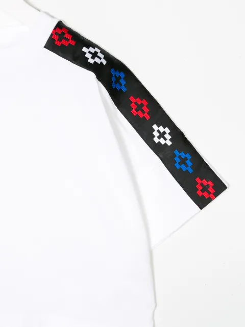 MARCELO BURLON COUNTY OF MILAN LOGO STRIPE T-SHIRT