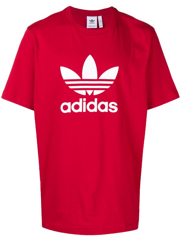 playera adidas trefoil