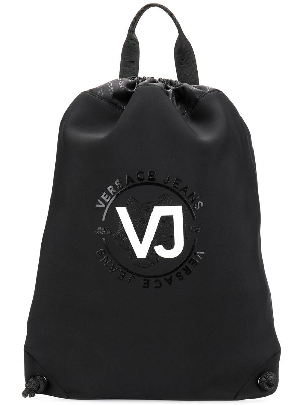 versace drawstring backpack