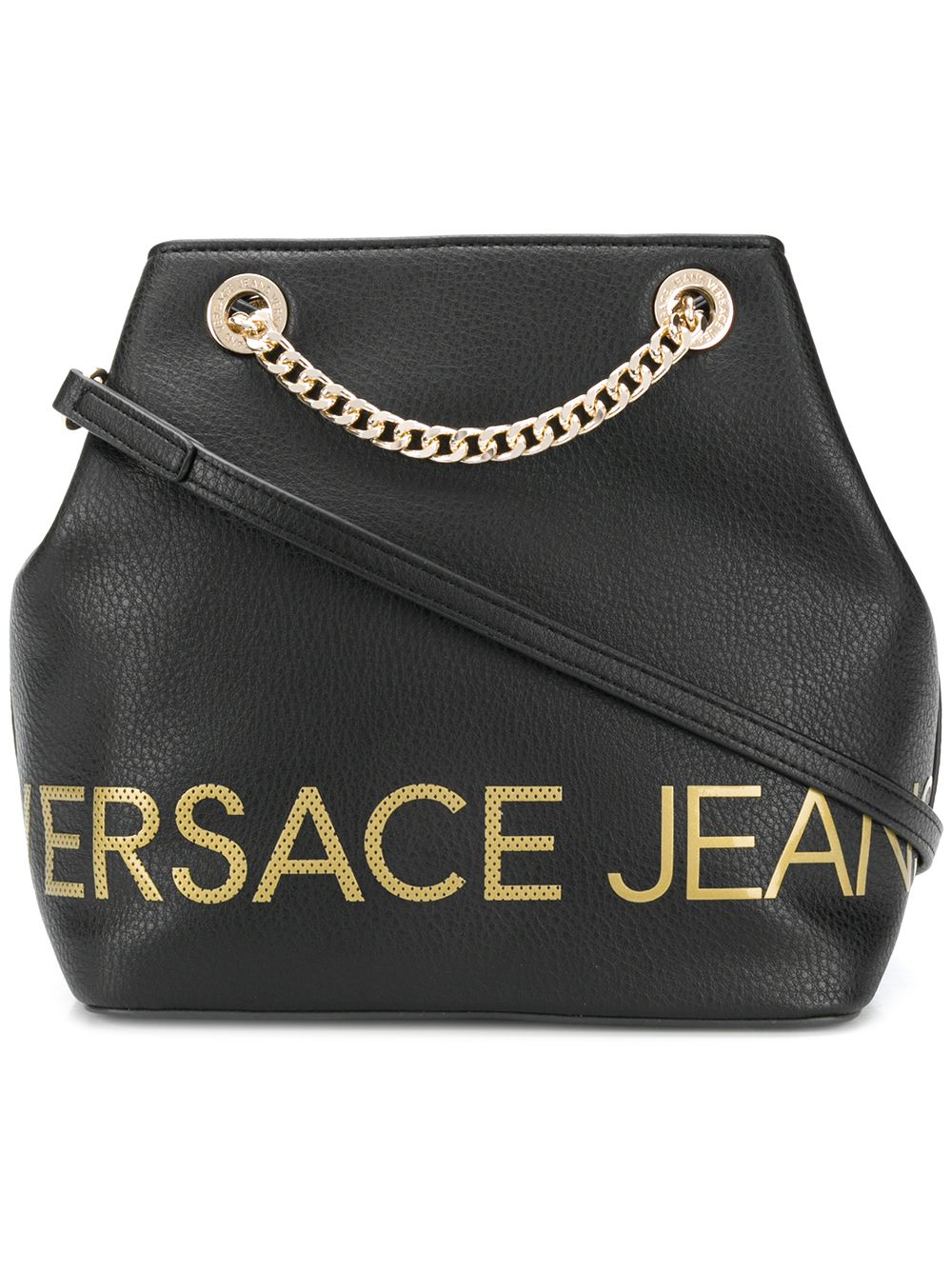 фото Versace Jeans Couture сумка-ведро с логотипом