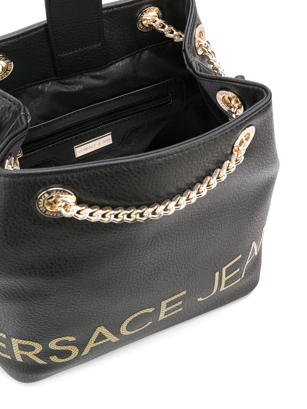 фото Versace Jeans Couture сумка-ведро с логотипом