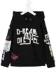الصورة 1 من Diesel Kids كنزة بغطاء رأس وشارات