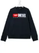 الصورة 1 من Diesel Kids كنزة بطبعة شعار
