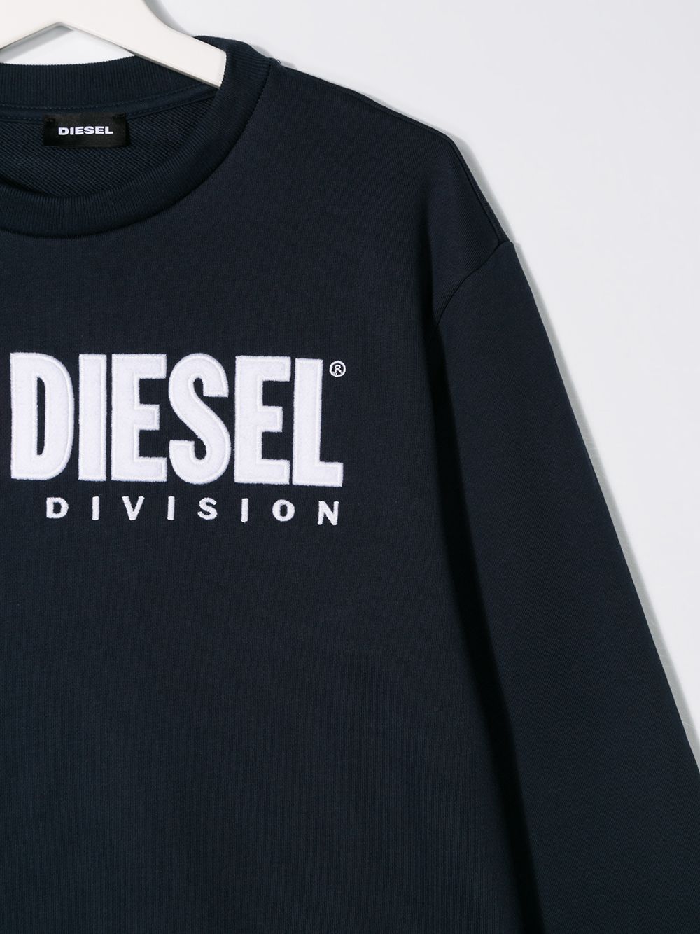 фото Diesel kids толстовка с принтом логотипа