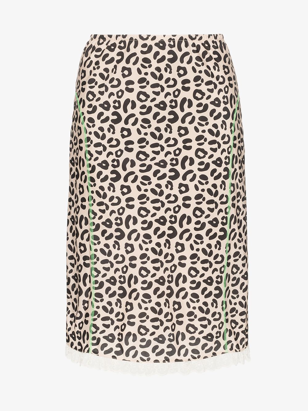 Sandy Liang Tops SANDY LIANG ROCK MIT LEOPARDEN-PRINT