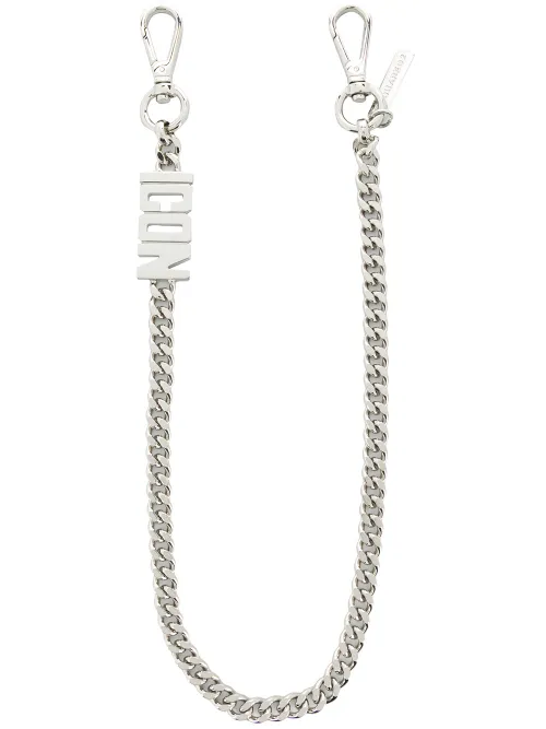 DSQUARED2 porte-clés Icon - Argent - DSQUARED2 - Modalova
