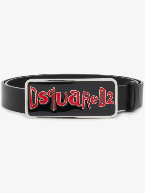 DSQUARED2 Gürtel mit Emaille-Schnalle