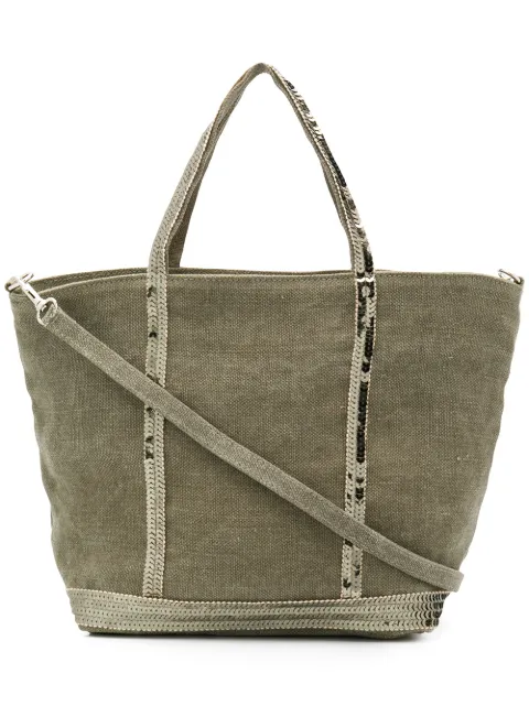 Vanessa Bruno tote con detalles de lentejuelas