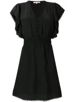 Vestido com babado