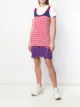 الصورة 2 من Prada Pre-Owned فستان مخطط ومنسوج