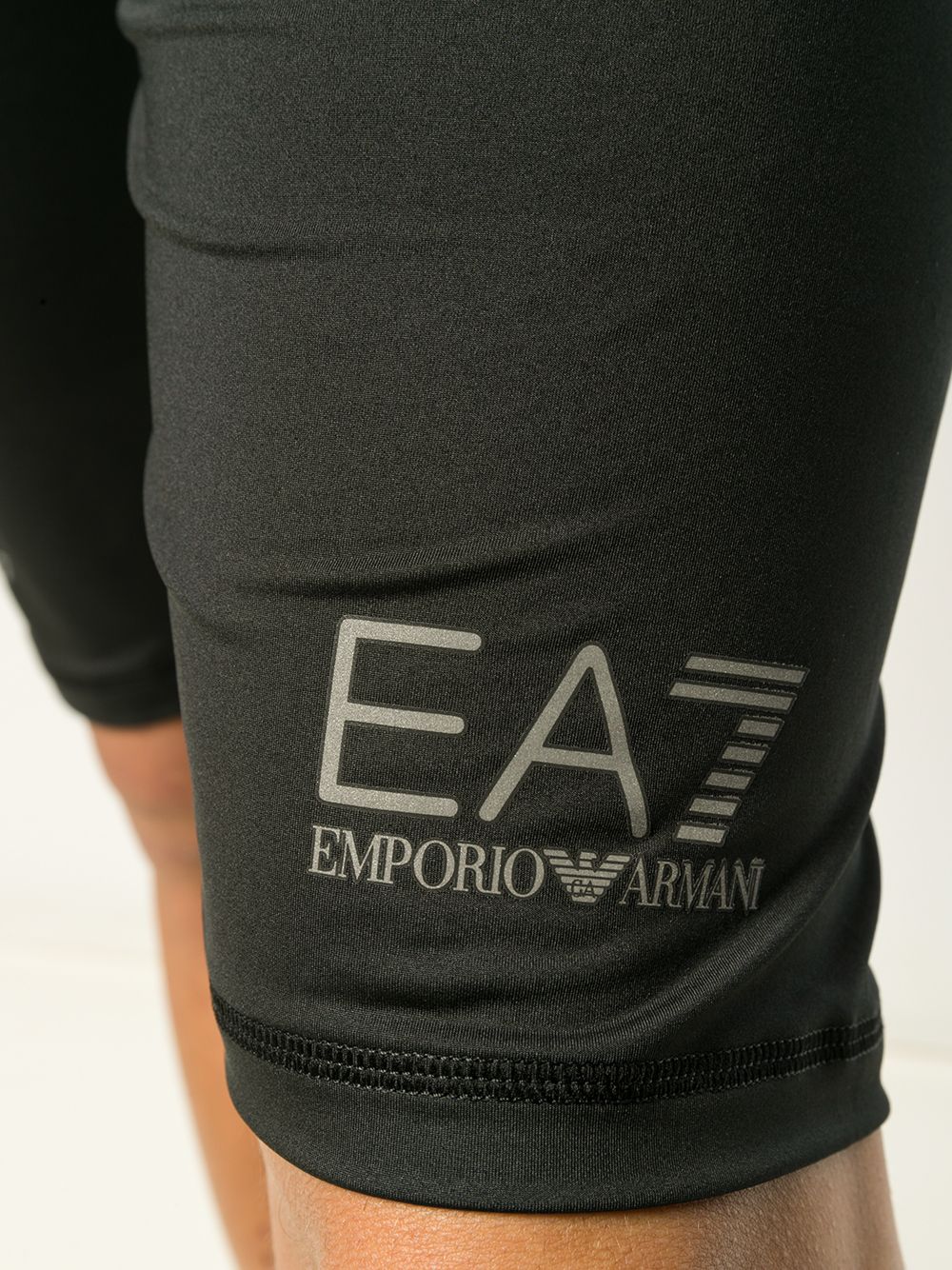 фото Ea7 emporio armani компрессионные шорты с логотипом