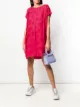 الصورة 2 من Versace Pre-Owned فستان معتدل المقاس بطبعة زهور 1980