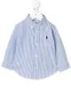 الصورة 1 من Ralph Lauren Kids قميص مخطط بشعار
