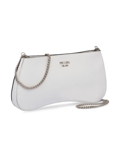 PRADA SIDONIE LEATHER SHOULDER BAG