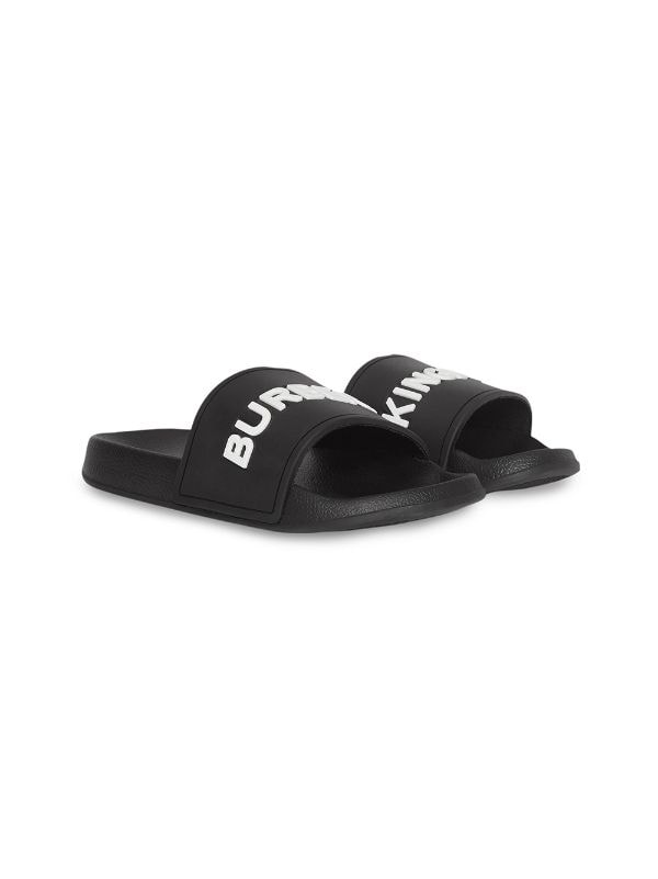 burberry sandals kids black