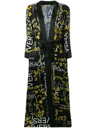 versace kimono dress