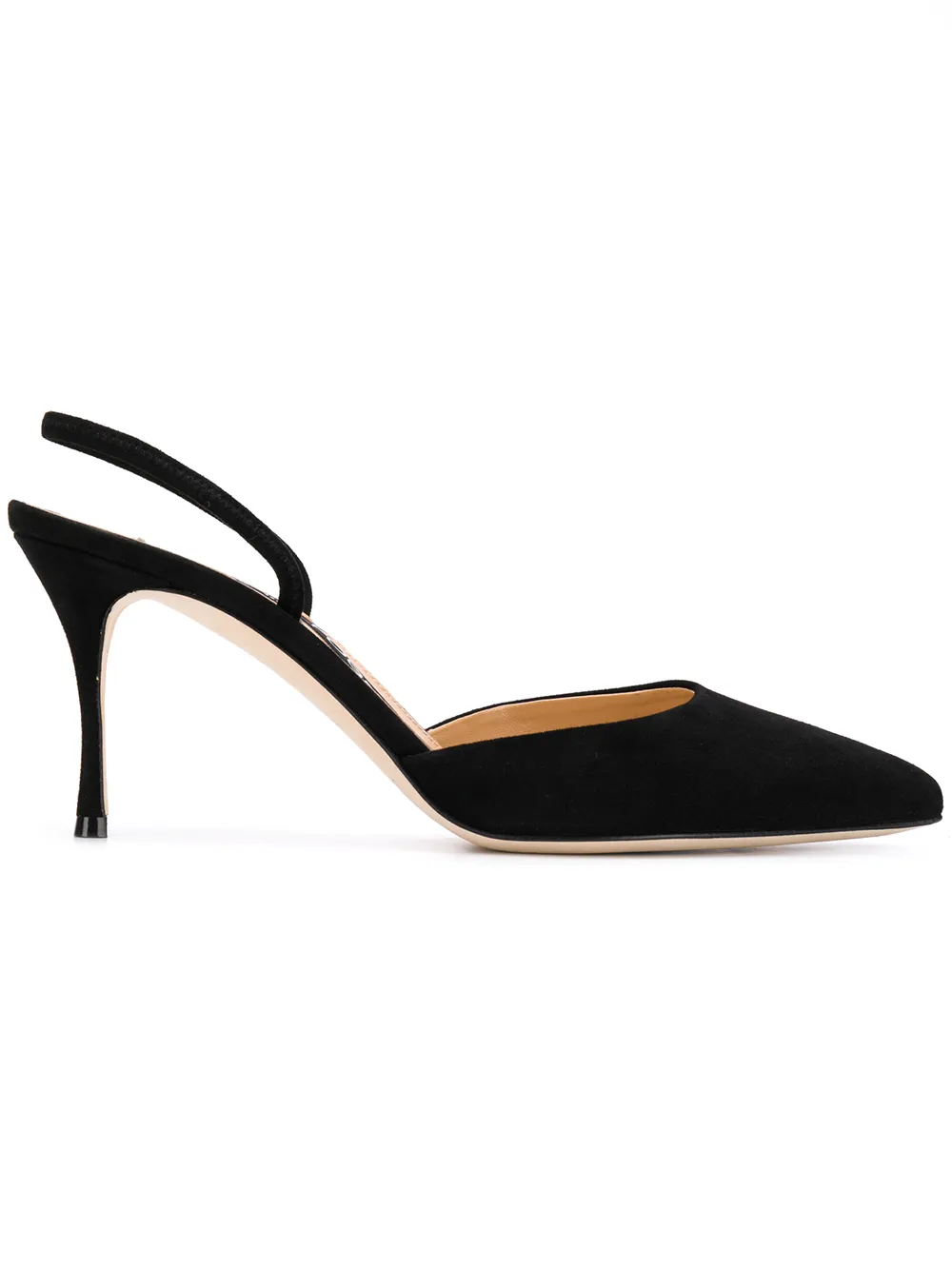 

Sergio Rossi Godiva slingbacks - Black