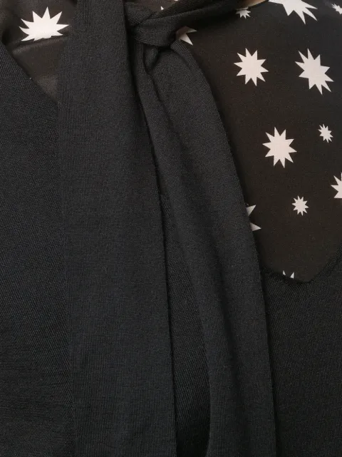 black and red valentino jumper