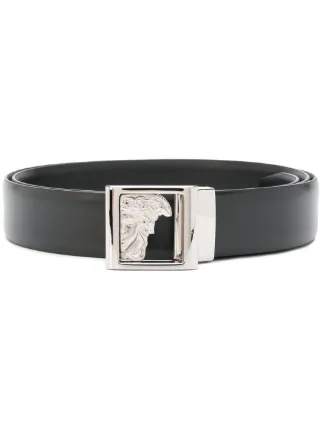 versace collection medusa buckle belt