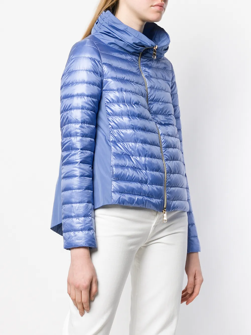 Herno gevoerd jack Paars