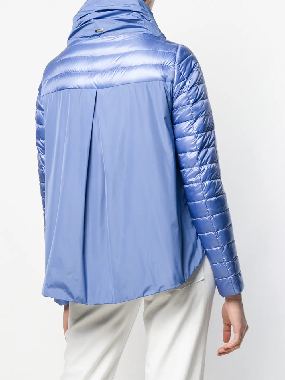 Herno gevoerd jack Paars