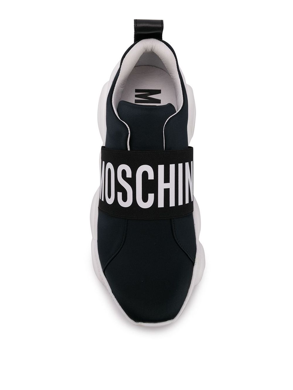 фото Moschino слипоны с логотипом