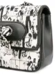 Chanel Pre-Owned 2003-2004 Choco Bar CC Logos Double Chain Shoulder Bag