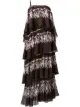 Image 1 of Fendi layered printed maxi dress