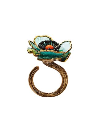 fendi flower ring