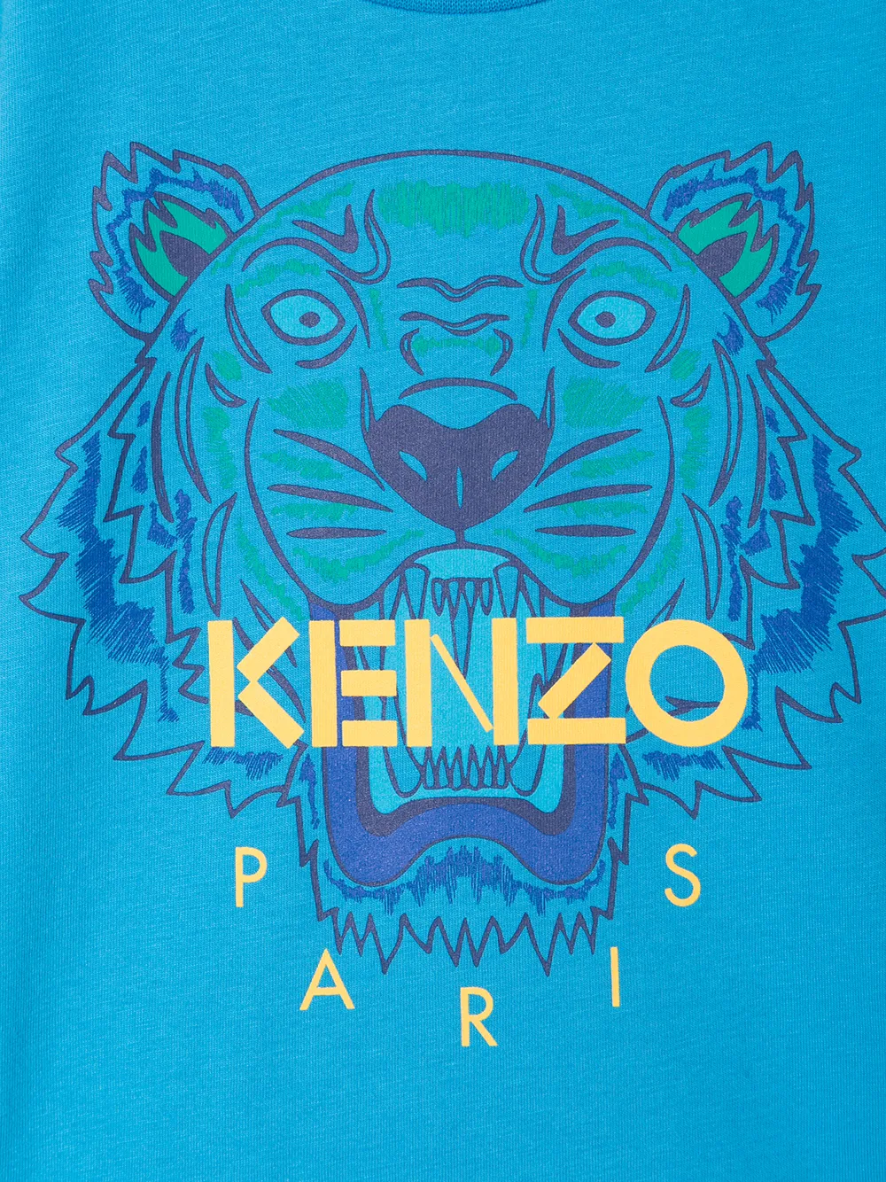 фото Kenzo kids футболка с тигром