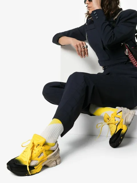raf simons ozweego yellow black
