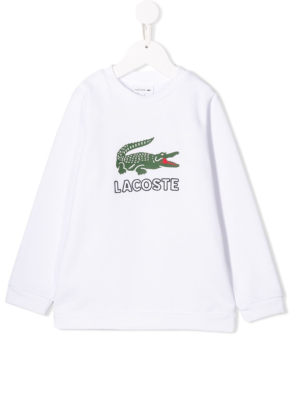 фото Lacoste kids толстовка с принтом логотипа