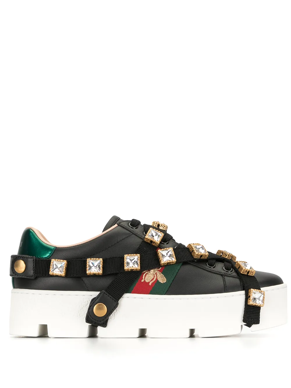 jeweled gucci sneakers