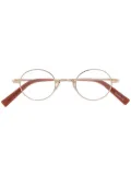 Epos round frame glasses - Gold