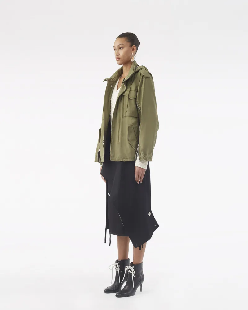 ジップアップ ジャケット in green | 3.1 Phillip Lim フィリップ リム