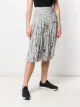 DVF Diane von Furstenberg printed pleated skirt