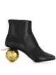 الصورة 1 من MM6 Maison Margiela بوت كاحل بكعب بتصميم كرة لامعة