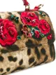 الصورة 2 من Dolce & Gabbana Kids حقيبة كتف بورود مطرزة
