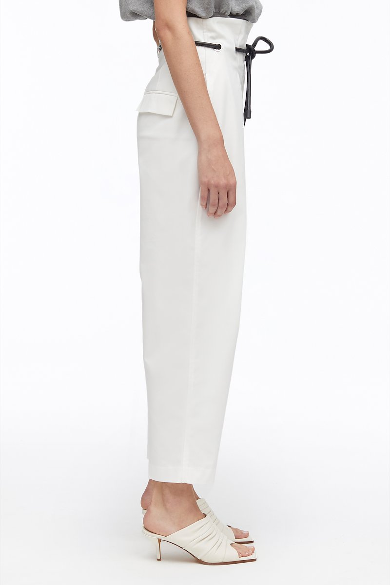 Origami Pleated Pant in white | 3.1 Phillip Lim Official Site