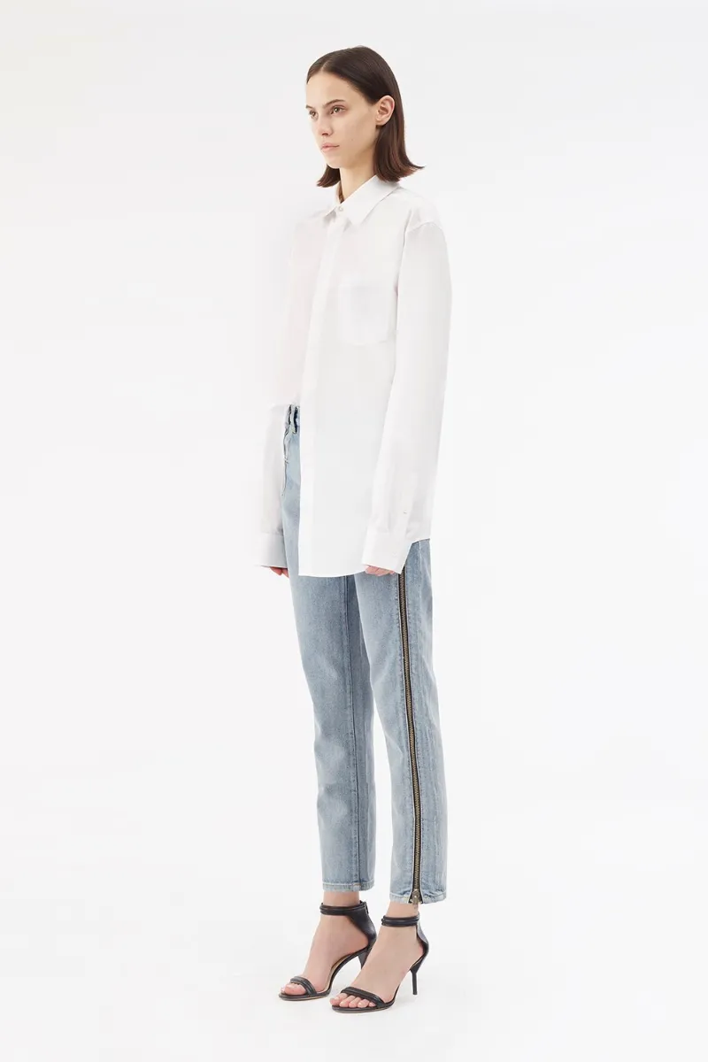 zip-detail denim jeans | 3.1 Phillip 