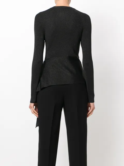 3.1 PHILLIP LIM RIBBED SIDE TIE TOP