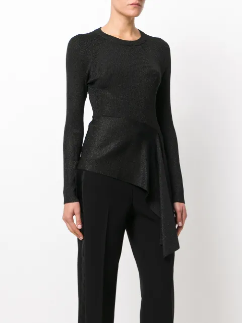 3.1 PHILLIP LIM RIBBED SIDE TIE TOP