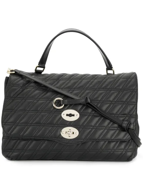 Zanellato Postina Quilted Tote Bag Farfetch Zanellato Postina Quilted Tote Bag Farfetch