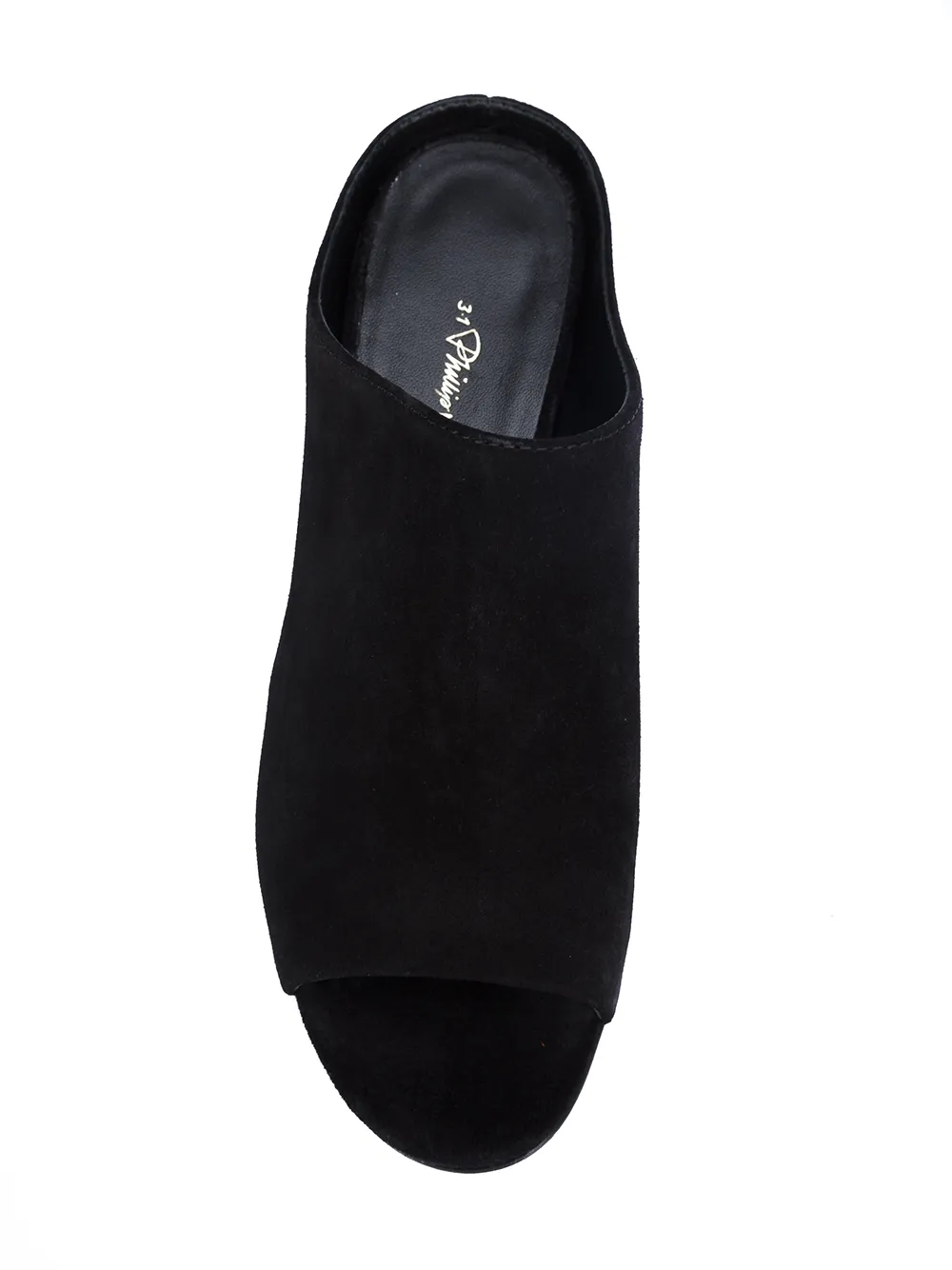 3.1 Phillip Lim Cube muiltjes Zwart