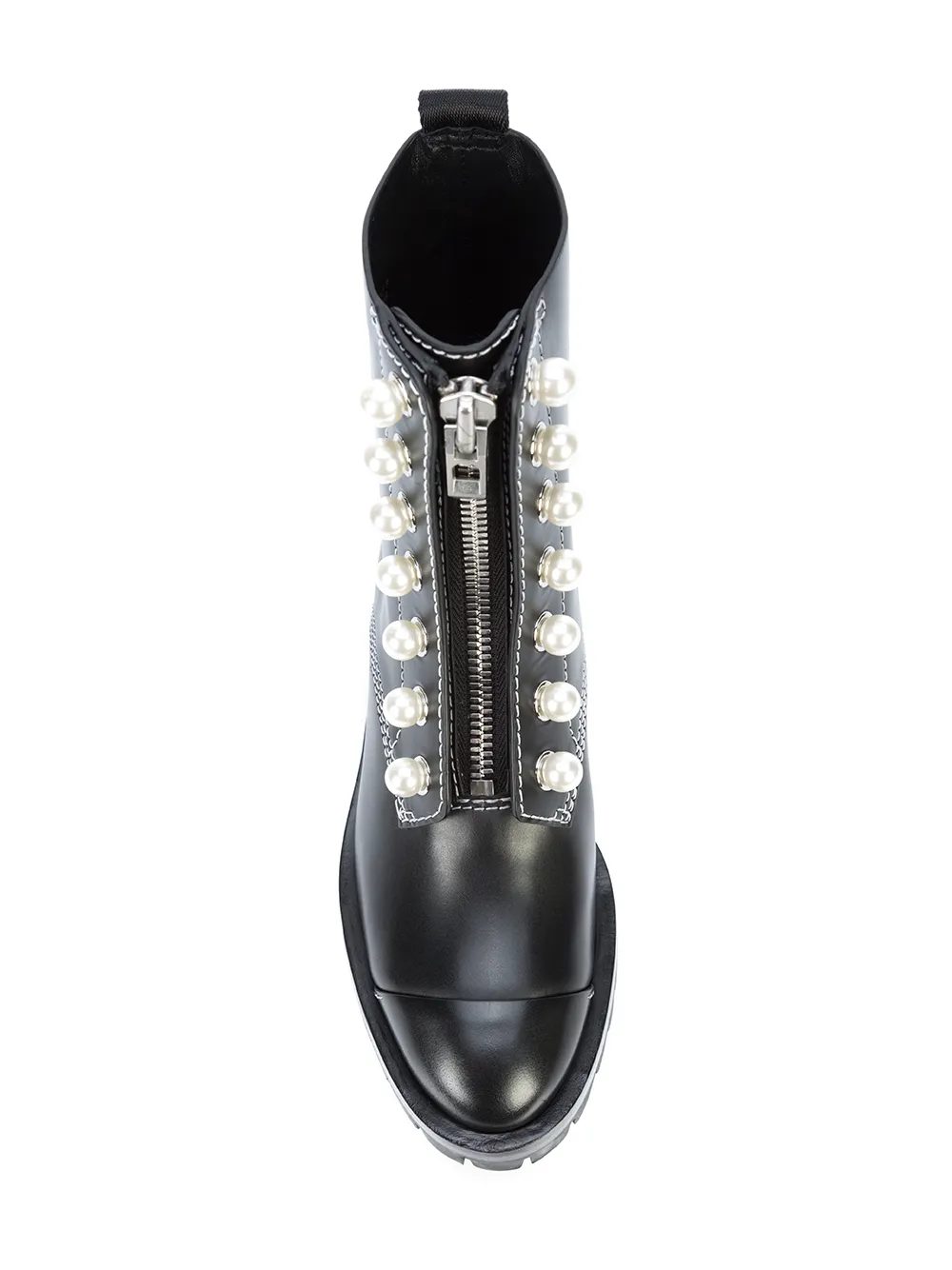 3.1 Phillip Lim Hayett laarzen met parels Zwart