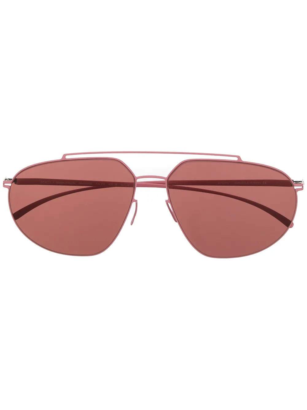 фото Mykita солнцезащитные очки-авиаторы mykita x maison margiela essential