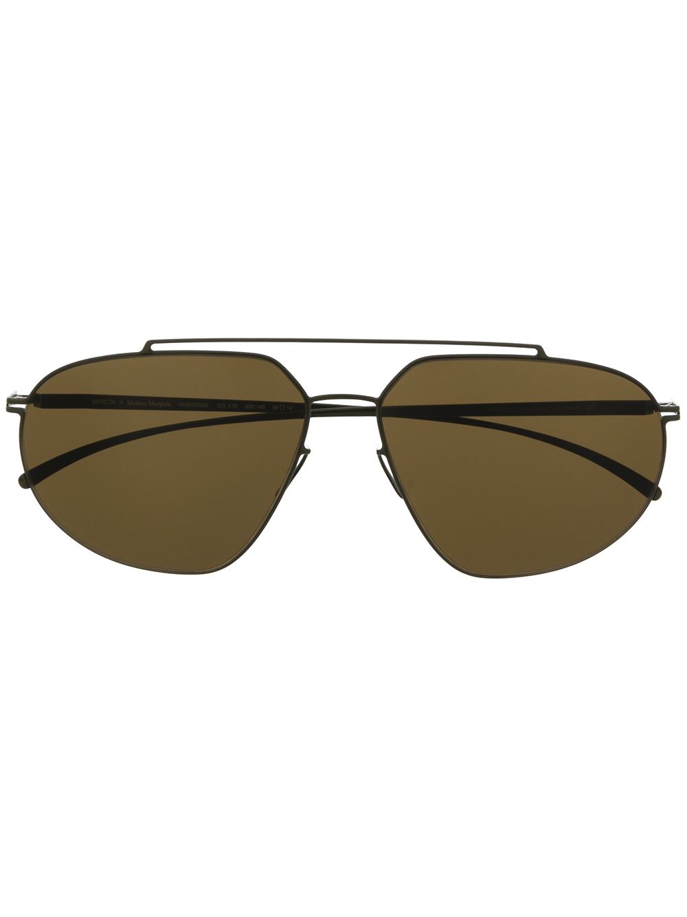 

Mykita Mykita x Maison Margiela Essential pilot-frame sunglasses - Green