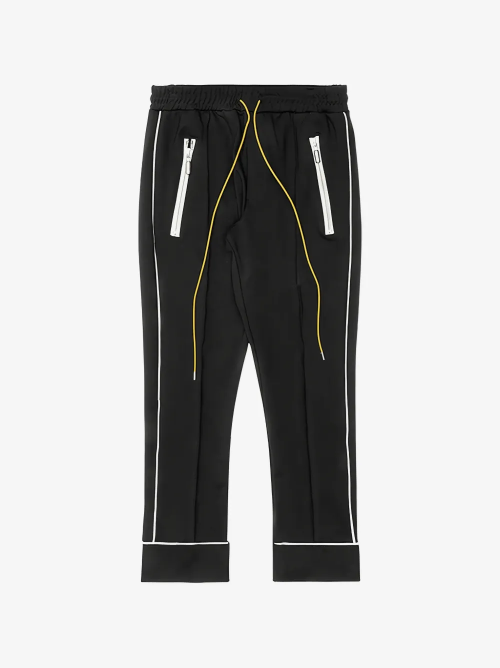 RHUDE contrasting-trim track pants | Black | Image 1