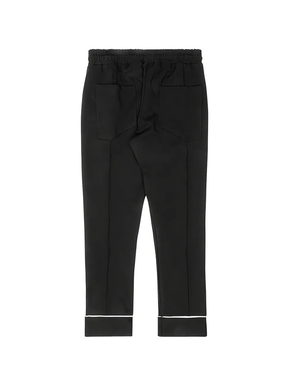 Rhude Jogginghose Mit Kontrastpaspeln   Schwarz 