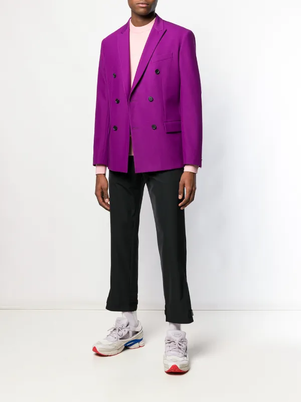 calvin klein purple blazer